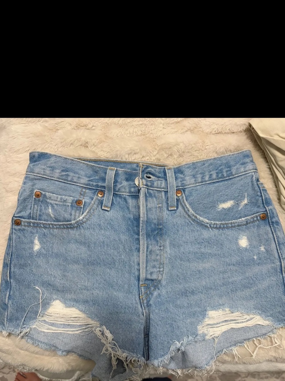 Levi’s denim shorts